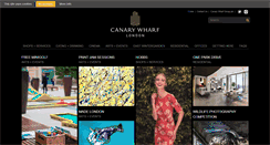 Desktop Screenshot of canarywharf.com