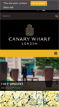 Mobile Screenshot of canarywharf.com